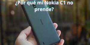 ¿Por qué mi Nokia C1 no prende?