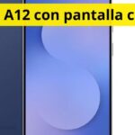 Samsung A12 con pantalla congelada