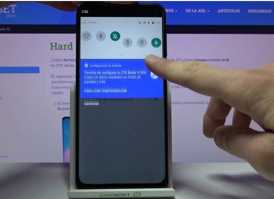 ¿Por qué mi ZTE no comparte Internet?